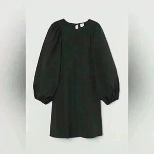 Black smock dress